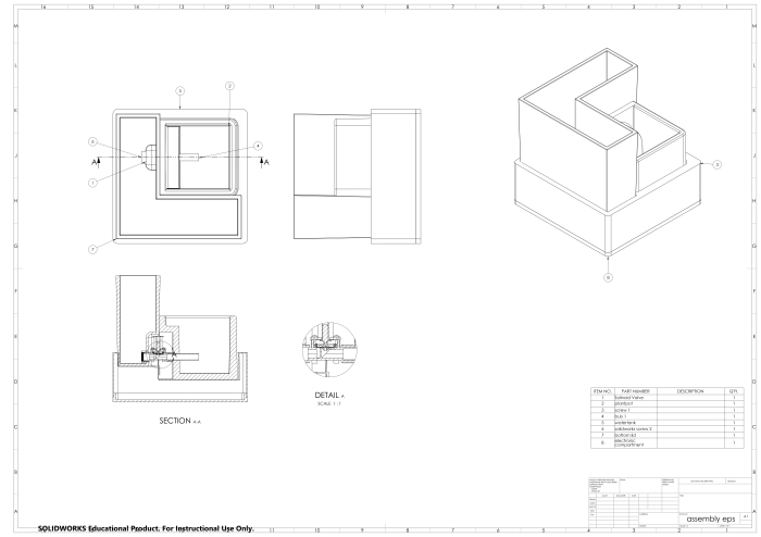 Assembly drawing Assembly drawing